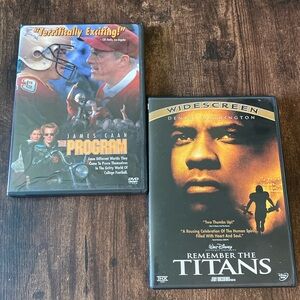 Football Double Feature- Remember the Titans, The Program